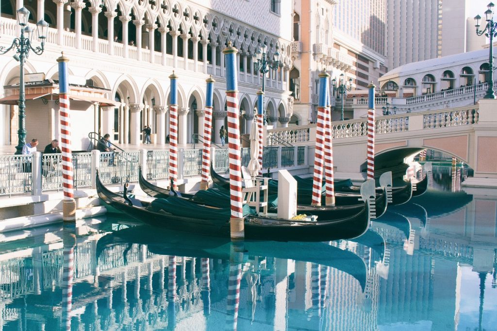 Gondola at the Venetian, Las Vegas