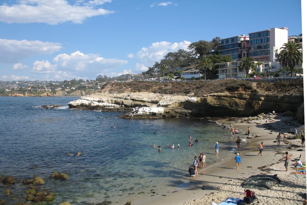 La Jolla Cove from the south