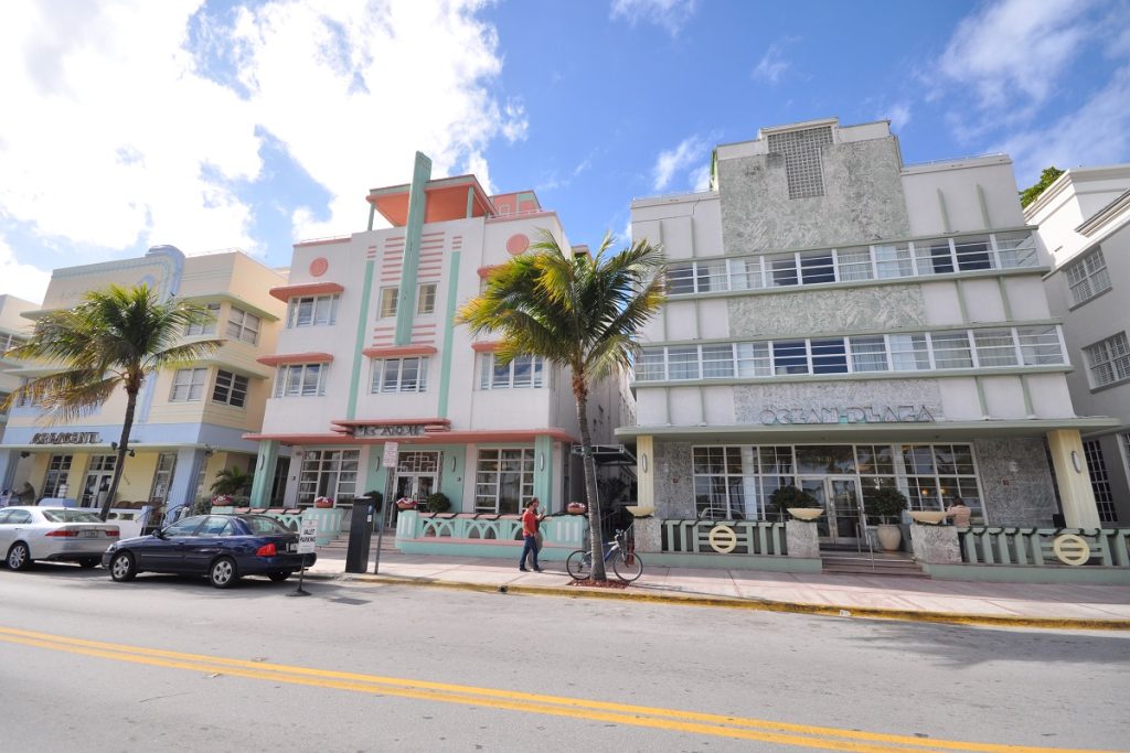 Art Deco buildings in Miami