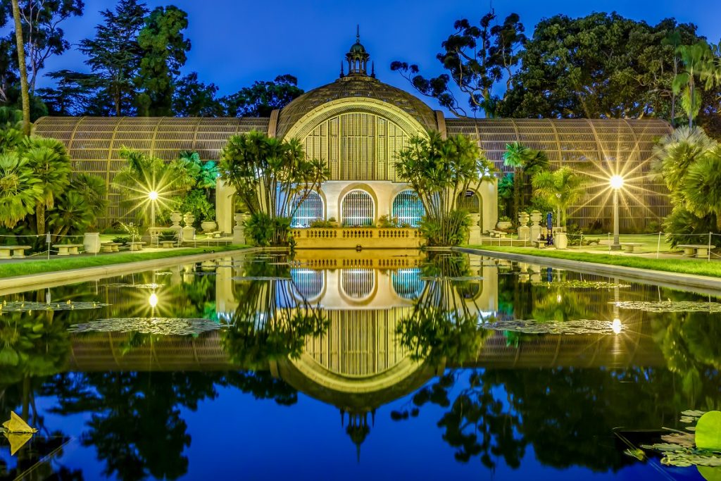 The Botanical Garden in Balboa Park, San Diego