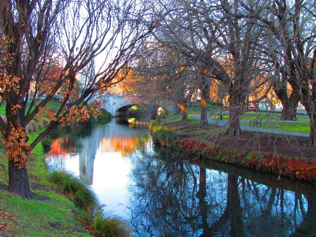 christchurch, new zealand, bridge fall