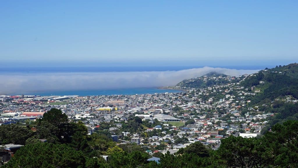 wellington, mount victoria, new zealand