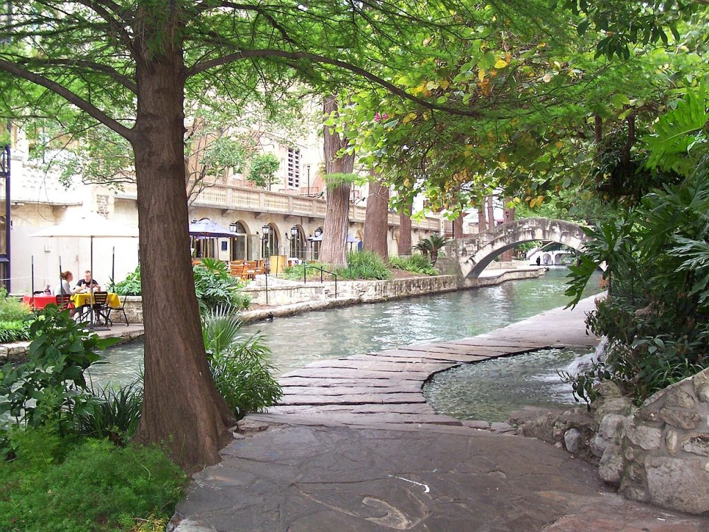 river walk, pathway, san antonio