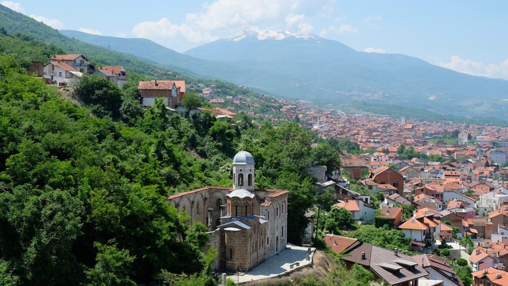 prizren, kosovo, city view